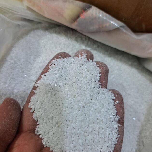 sable importation 100% naturelle blanc cristalizé+