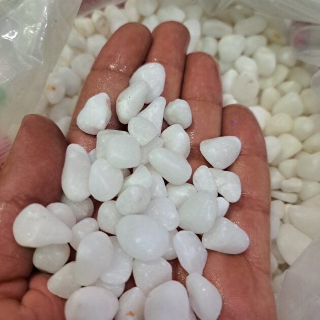 sable/gravier importation 100% naturelle blanc