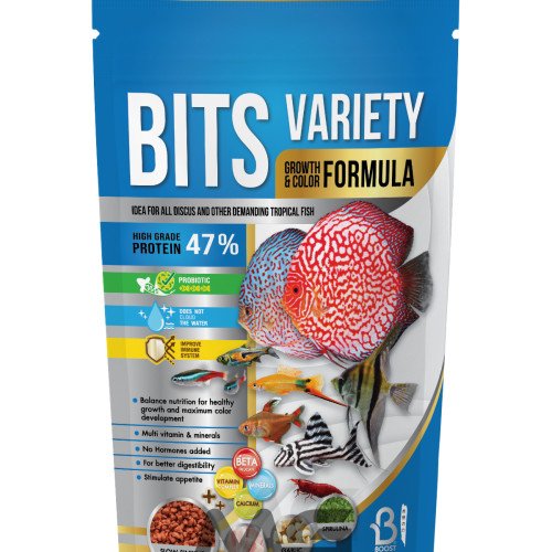 boost bits for tropicale fish