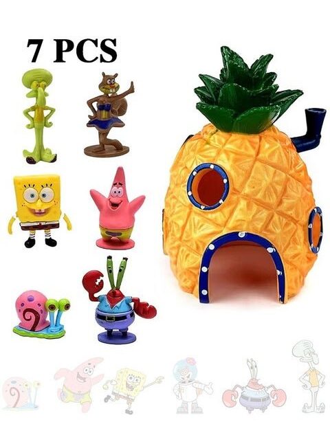 sponge bob 7pc
